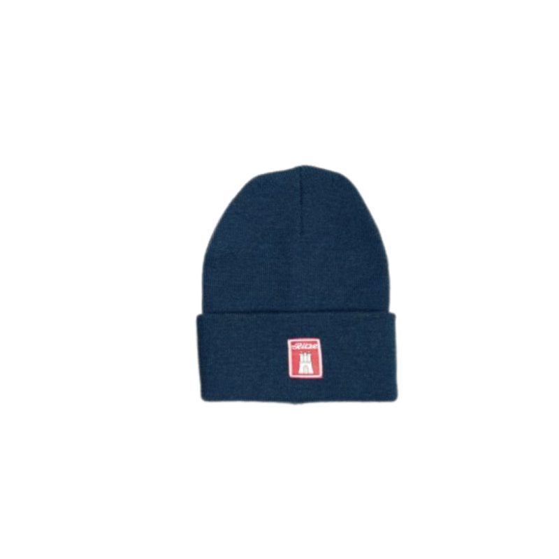 Strick-Beanie mit Umschlag - Ritze / Hamburg - navy
