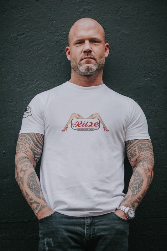 T-Shirt Premium Hamburg in weiß