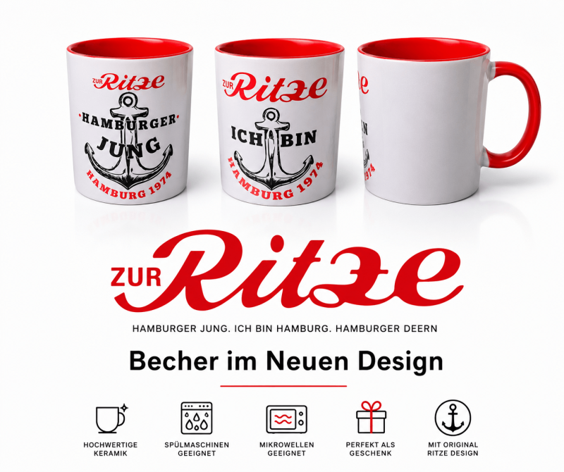 Ritze Becher / Tasse
