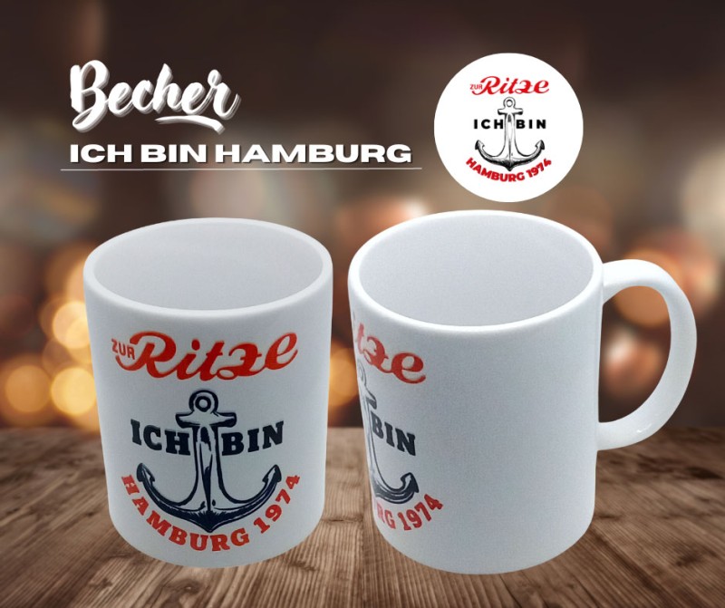 Ritze Becher / Tasse