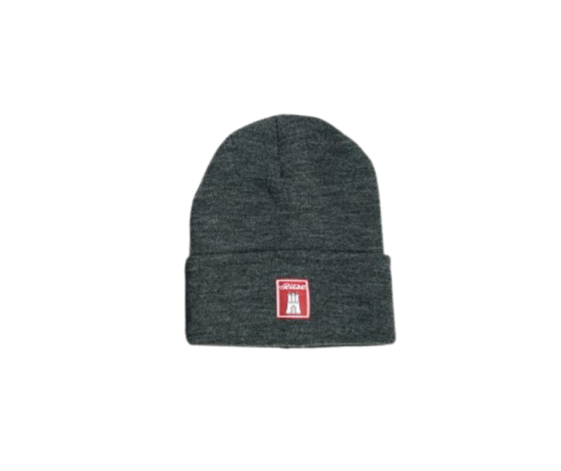 Strick-Beanie mit Umschlag - Ritze / Hamburg - anthrazit