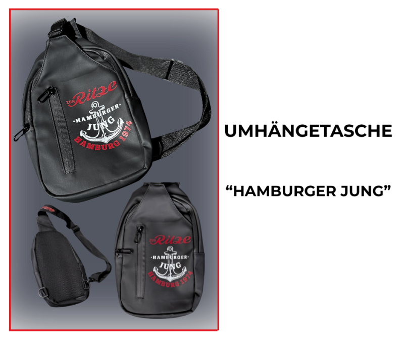 Umhängetasche - Hamburger Jung