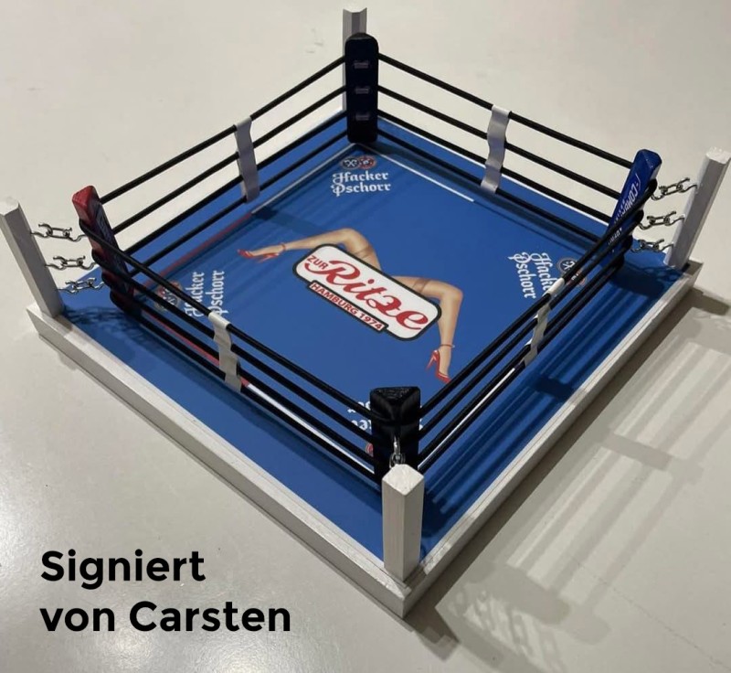 Miniatur Ritze Boxring - Signiert
