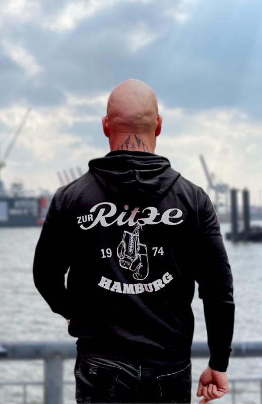 Ritze Jacke schwarz