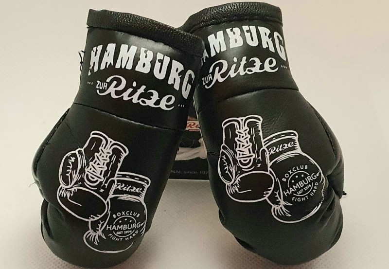 Boxhandschuh-Anhänger "Zur Ritze Boxhandschuhe" - klein