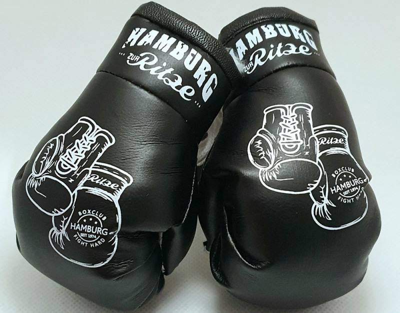 Boxhandschuh-Anhänger "Zur Ritze Boxhandschuhe" - groß